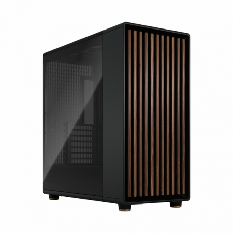 Fractal Design North XL - Tower - extended ATX - windowed side panel (tempered glass) - no power supply (ATX) - charcoal black - USB / Audio / Mic - 0