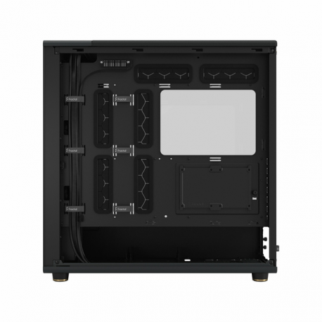 Fractal Design North XL - Tower - extended ATX - windowed side panel (tempered glass) - no power supply (ATX) - charcoal black - USB / Audio / Mic - 13