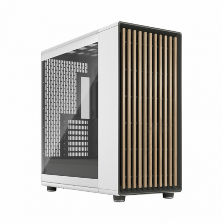 Fractal Design North XL - Tower - extended ATX - windowed side panel (tempered glass) - no power supply (ATX) - chalk white - USB / Audio / Mic - 0