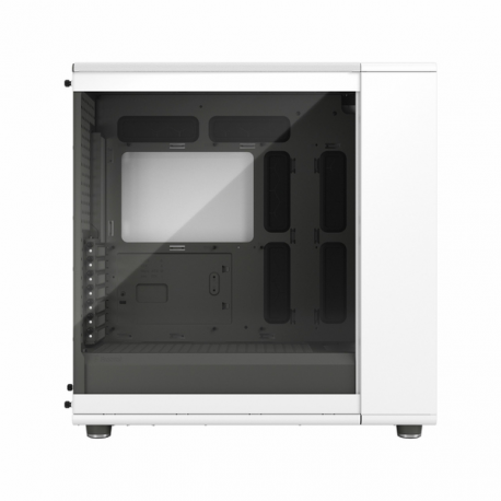 Fractal Design North XL - Tower - extended ATX - windowed side panel (tempered glass) - no power supply (ATX) - chalk white - USB / Audio / Mic - 34