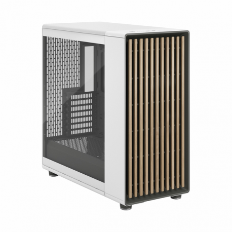 Fractal Design North XL - Tower - extended ATX - windowed side panel (tempered glass) - no power supply (ATX) - chalk white - USB / Audio / Mic - 37