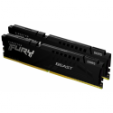 Kingston FURY Beast - DDR5 - kit - 16 GB: 2 x 8 GB - DIMM 288-pin - 6000 MHz / PC5-48000 - CL30 - 1.4 V - unbuffered - on-die ECC - black