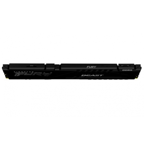 Kingston FURY Beast - DDR5 - module - 16 GB - DIMM 288-pin - 6400 MHz  /  PC5-51200 - CL32 - 1.4 V - unbuffered - on-die ECC - black - 24