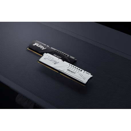 Kingston FURY Beast - DDR5 - kit - 64 GB: 2 x 32 GB - DIMM 288-pin - 6400 MHz  /  PC5-51200 - CL32 - 1.4 V - unbuffered - on-die ECC - black - 4