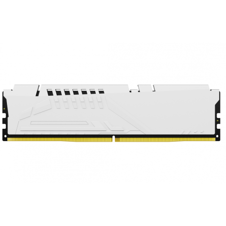 Kingston FURY Beast - DDR5 - module - 16 GB - DIMM 288-pin - 6400 MHz  /  PC5-51200 - CL32 - 1.4 V - unbuffered - on-die ECC - white - 2
