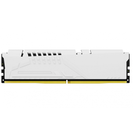 Kingston FURY Beast - DDR5 - module - 16 GB - DIMM 288-pin - 6400 MHz  /  PC5-51200 - CL32 - 1.4 V - unbuffered - on-die ECC - white - 11
