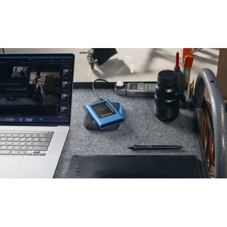 Kingston IronKey Vault Privacy 80 - SSD - encrypted - 3840 GB - external (portable) - USB 3.2 Gen 1 (USB-C connector) - FIPS 197, 256-bit AES-XTS - TAA Compliant - 30