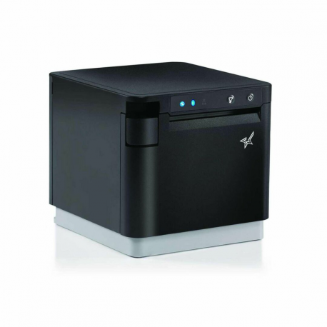 Star mC-Print3 MCP31CBI - Receipt printer - direct thermal - Roll (8 cm) - 203 dpi - up to 400 mm / sec - USB-C, LAN, Bluetooth, USB host - cutter - black - 0