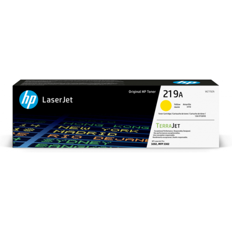 HP 219A - Yellow - original - LaserJet - toner cartridge (W2192A) - 2
