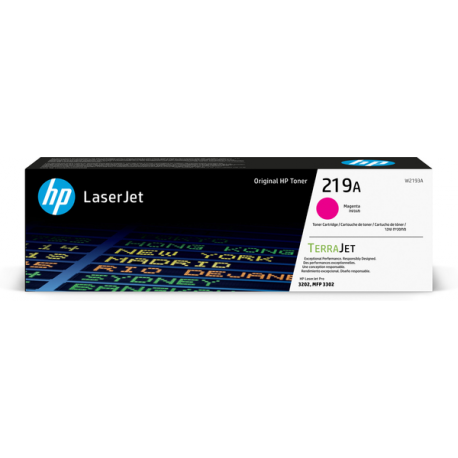 HP 219A - Magenta - original - LaserJet - toner cartridge (W2193A) - 2
