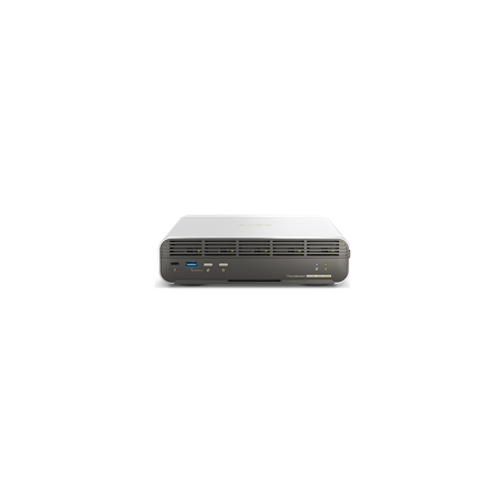QNAP TBS-H574TX - NAS server - 5 bays - RAID RAID 0, 1, 5, 6, 10, 50, JBOD, 60, 60 hot spare - RAM 16 GB - 2.5 Gigabit Ethernet / 10 Gigabit Ethernet - iSCSI support - 1