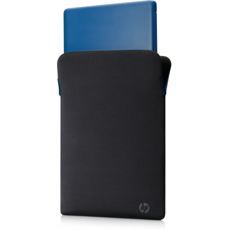 HP Protective - Notebook sleeve - 15.6" - black, blue - for ENVY Laptop 15; ENVY x360 Laptop; Laptop 15; Pavilion x360 Laptop - 15