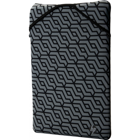 HP Reversible Protective - Notebook sleeve - 15.6" - black, geometric - for ENVY Laptop 15; ENVY x360 Laptop; Laptop 15; Pavilion x360 Laptop; Spectre x360 Laptop - 5