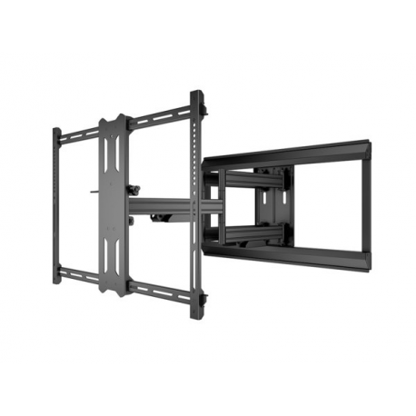 Multibrackets M Universal Flexarm Pro Dual HD Offset - Mounting kit (bracket) - full-motion - for flat panel - solid steel - black - screen size: 42"-100" - wall-mountable - 2