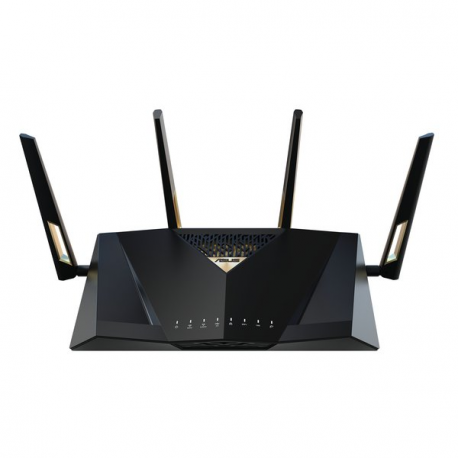 ASUS RT-BE88U - - wireless router - 9-port switch - 1GbE, 2.5GbE - WAN ports: 3 - Wi-Fi 7 - Dual Band - 1