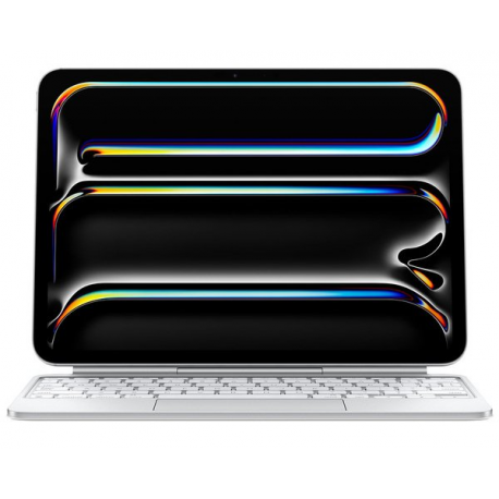 Apple Magic Keyboard - Keyboard and folio case - with trackpad - backlit - Apple Smart connector - Swedish - white - 5