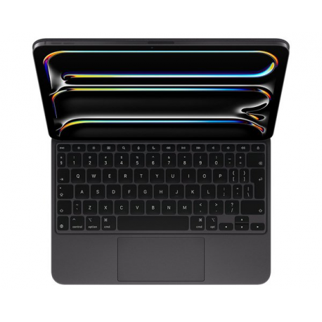 Apple Magic Keyboard - Keyboard and folio case - with trackpad - backlit - Apple Smart connector - Swedish - black - 1