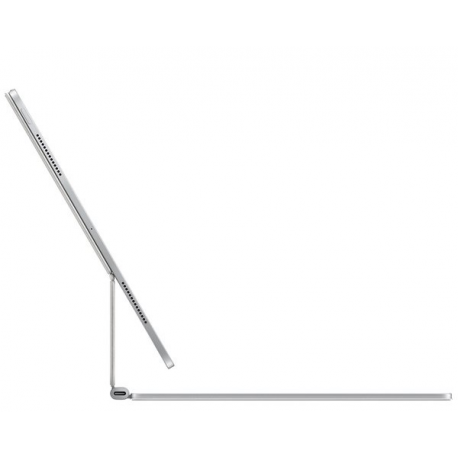 Apple Magic Keyboard - Keyboard and folio case - with trackpad - backlit - Apple Smart connector - Swedish - white - 2