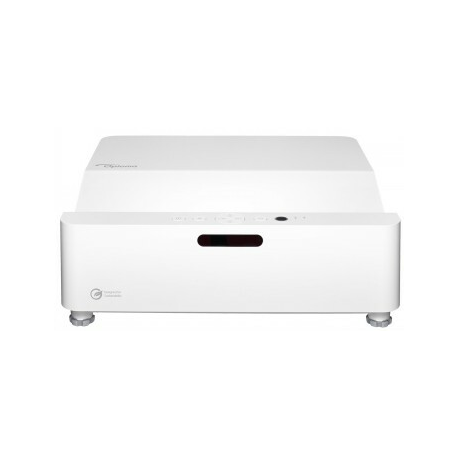 Optoma ZH430UST - DLP projector - laser - 3D - 4000 lumens - Full HD (1920 x 1080) - 16:9 - 1080p - ultra short-throw lens - white - 0