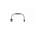 DJI - Power cable - Smart DC (SDC) (M) to XT60 (F) - 12 V - 40 cm - for Power 1000