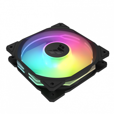 ASUS TUF Gaming TR120 ARGB Reverse - Case fan - 120 mm - black - 3