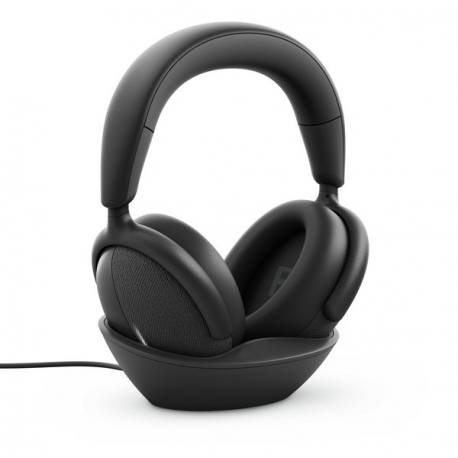 Dell Premier Wireless ANC Headset WL7024 - Headset - full size - Bluetooth - wireless, wired - active noise cancelling - 3.5 mm jack, USB-A via Bluetooth adapter, USB-C via Bluetooth adapter - Certified for Microsoft Teams, Zoom Certified - 5