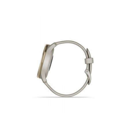 Garmin vívomove Trend - 40 mm - french grey - smart watch with band - silicone - wrist size: 125-190 mm - monochrome - Bluetooth, ANT+ - 28.3 g - 6