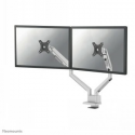 Neomounts NEXT Slim DS70-250SL2 - Mounting kit (articulating arm) - full-motion - for 2 monitors - aluminium - silver - screen size: 17"-32" - desk-mountable