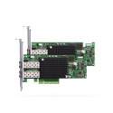 Emulex LPe16002B-M6 Gen 5 (16Gb), dual-port HBA - Host bus adapter - PCIe 3.0 x8 low profile - 16Gb Fibre Channel Gen 5 x 2
