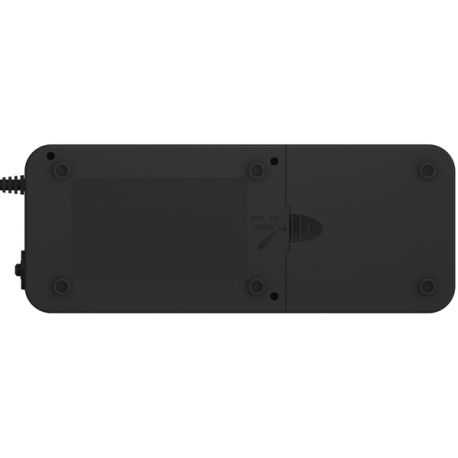 PowerWalker VFD 600 APFC - UPS - AC 220/230/240 V - 300 Watt - 600 VA - 5 Ah - output connectors: 6 - black - 4