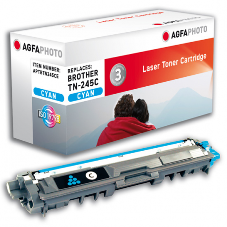 AgfaPhoto - Cyan - compatible - toner cartridge - for Brother DCP-9015, DCP-9020, HL-3140, HL-3150, HL-3170, MFC-9140, MFC-9330, MFC-9340 - 0