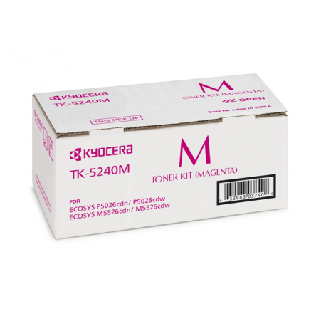 Kyocera TK 5240M - Magenta - original - toner cartridge - for ECOSYS M5526, P5026 - 3