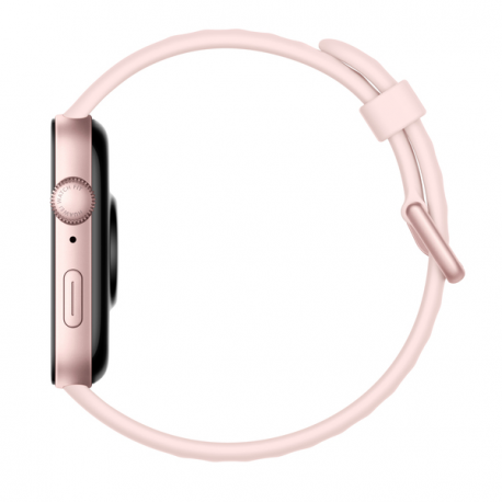 Huawei Watch Fit 3 - Aluminium alloy - smart watch with strap - fluoroelastomer - pink - wrist size: 120-190 mm - display 1.82" - Bluetooth, Wi-Fi - 26 g - pink - 6