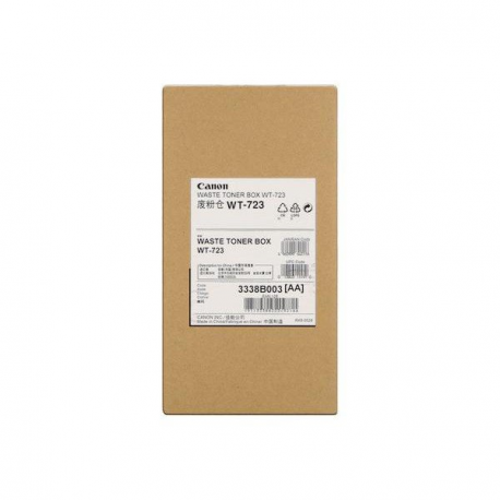Canon WT-723 - Waste toner collector - for imageCLASS LBP7780Cdn; i-SENSYS LBP7750Cdn - 0