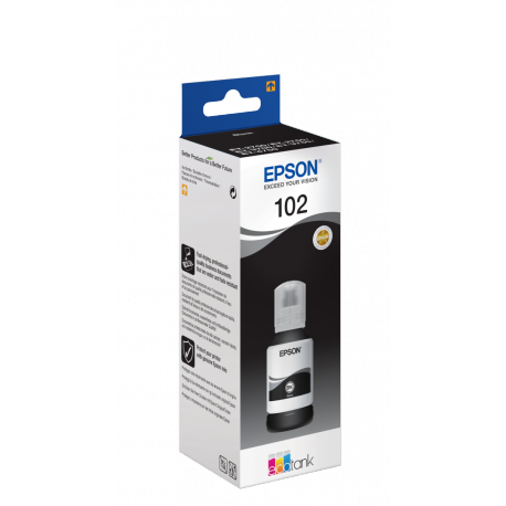 Epson 102 - 127 ml - black - original - ink tank - for EcoTank ET-15000, 2750, 2751, 2756, 2850, 2851, 2856, 3850, 4750, 4850, 4856 - 7