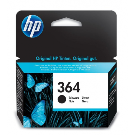 HP 364 - black - original - ink cartridge - 7