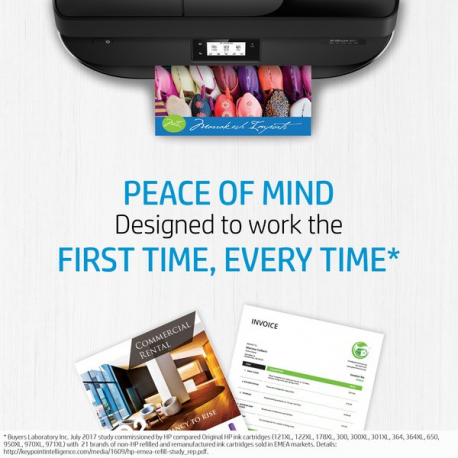 HP 364 - black - original - ink cartridge - 47