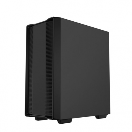 DeepCool CC560 ARGB V2 - Mid tower - ATX - windowed side panel (tempered glass) - no power supply (ATX  /  PS / 2) - black - USB / Audio - 12