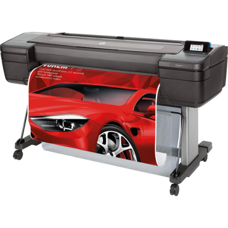 HP DesignJet Z6 PostScript - 44" large-format printer - colour - ink-jet - Roll (111.8 cm) - 2400 x 1200 dpi - up to 1.1 min / page (mono) / up to 1.1 min / page (colour) - capacity: 1 roll - Gigabit LAN, USB host - cutter - 14