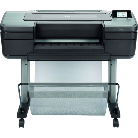 HP DesignJet Z6 PostScript - 44" large-format printer - colour - ink-jet - Roll (111.8 cm) - 2400 x 1200 dpi - up to 1.1 min / page (mono) / up to 1.1 min / page (colour) - capacity: 1 roll - Gigabit LAN, USB host - cutter - 33