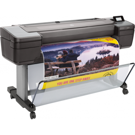 HP DesignJet Z6 PostScript - 44" large-format printer - colour - ink-jet - Roll (111.8 cm) - 2400 x 1200 dpi - up to 1.1 min / page (mono) / up to 1.1 min / page (colour) - capacity: 1 roll - Gigabit LAN, USB host - cutter - 35