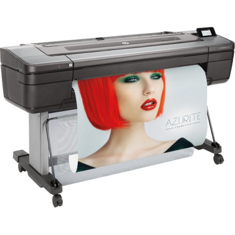 HP DesignJet Z9+ PostScript - 44" large-format printer - colour - ink-jet - Roll (111.8 cm) - 2400 x 1200 dpi - up to 1.2 min / page (mono) / up to 1.2 min / page (colour) - Gigabit LAN, USB host - cutter - 4