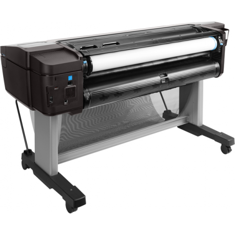 HP DesignJet T1700dr - 44" large-format printer - colour - ink-jet - 1118 x 1676 mm - 2400 x 1200 dpi - up to 0.55 min / page - Gigabit LAN, USB host - cutter - 13