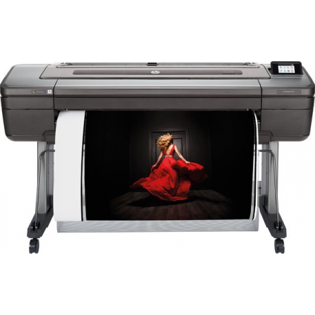 HP DesignJet Z9+dr PostScript - 44" large-format printer - colour - ink-jet - Roll (111.8 cm) - 2400 x 1200 dpi - up to 73.9 sq.m / hour (mono) / up to 73.9 sq.m / hour (colour) - capacity: 2 rolls - Gigabit LAN, USB host - cutter - 0