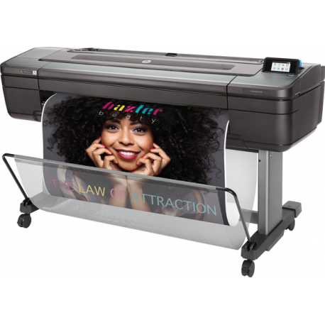 HP DesignJet Z9+dr PostScript - 44" large-format printer - colour - ink-jet - Roll (111.8 cm) - 2400 x 1200 dpi - up to 73.9 sq.m / hour (mono) / up to 73.9 sq.m / hour (colour) - capacity: 2 rolls - Gigabit LAN, USB host - cutter - 5