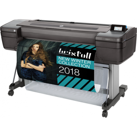 HP DesignJet Z9+dr PostScript - 44" large-format printer - colour - ink-jet - Roll (111.8 cm) - 2400 x 1200 dpi - up to 73.9 sq.m / hour (mono) / up to 73.9 sq.m / hour (colour) - capacity: 2 rolls - Gigabit LAN, USB host - cutter - 31