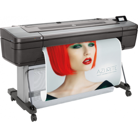 HP DesignJet Z9+dr PostScript - 44" large-format printer - colour - ink-jet - Roll (111.8 cm) - 2400 x 1200 dpi - up to 73.9 sq.m / hour (mono) / up to 73.9 sq.m / hour (colour) - capacity: 2 rolls - Gigabit LAN, USB host - cutter - 33