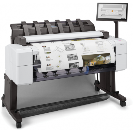 HP DesignJet T2600 PostScript - 36" multifunction printer - colour - ink-jet - 914 x 8000 mm, 610 x 15000 mm (original) - Roll (91.4 cm x 91.4 m), 914 x 1219 mm (media) - up to 0.32 min / page (printing) - 1 roll - Gigabit LAN - 21