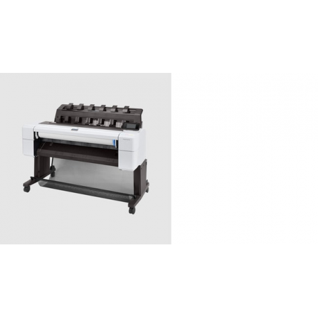 HP DesignJet T1600 - 36" large-format printer - colour - ink-jet - Roll (91.4 cm x 91.4 m), 914 x 1219 mm - 2400 x 1200 dpi - up to 3 ppm (mono) / up to 3 ppm (colour) - capacity: 1 roll - Gigabit LAN - cutter - 14