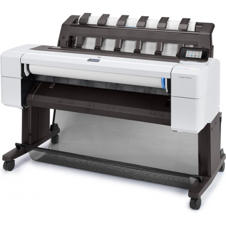HP DesignJet T1600 - 36" large-format printer - colour - ink-jet - Roll (91.4 cm x 91.4 m), 914 x 1219 mm - 2400 x 1200 dpi - up to 3 ppm (mono) / up to 3 ppm (colour) - capacity: 1 roll - Gigabit LAN - cutter - 16